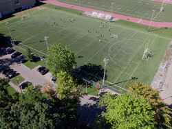 Athletics Recreation - Ron Joyce Stadium - Track Field - Alumni - Drone 10