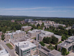 Campus Drone Aerial Summer 1